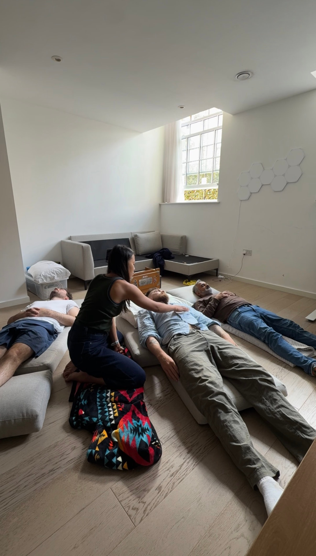 Picture of my fortnightly bhakti group
